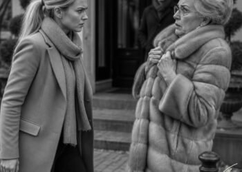 Ты что, совсем ослепла?! Я надела твою шубу, потому что мне нужно было произвести впечатление на подруг,