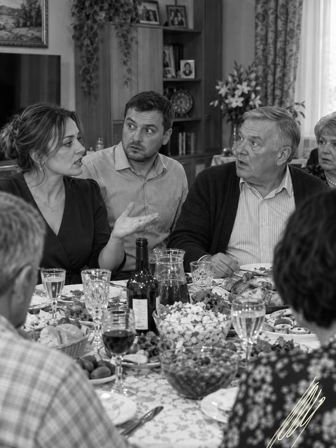 Вам надо, вы и рожайте, а наш комбинат закрыт — сказала я свёкру, когда он заикнулся