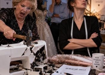 Свекровь сломала мою швейную машину, чтобы я сорвала дорогой заказ.